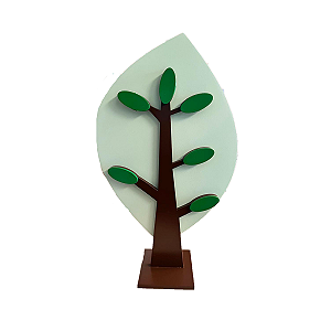 ARVORE MDF MEDIO VERDE CLARO