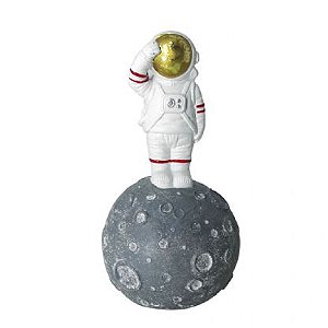 Astronauta Na Lua Decorativo Para Festa Temática Espacial