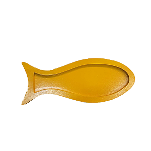 Bandeja Peixe Mdf Amarelo Decorativa Festa Junina Arraiá