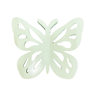 BORBOLETA FRICOTE MDF GRANDE VERDE CANDY
