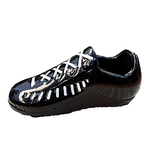 CHUTEIRA CERAMICA PRETO E BRANCO