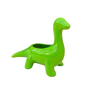 DINOSSAURO CERAMICA MOD 1 VERDE LIMAO