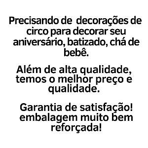 Tickets Amarelo Candy Decoração Festa Circo Bilheteria Mdf