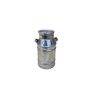 Leiteira Metal PP 14,5ALT x 8 CM Decorativa Festas Enfeite