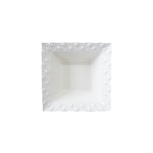 MINI BANDEJA FUNDA FLORZINHA BRANCA