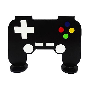 PLACA MDF CONTROLE VIDEO GAME