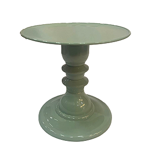 PRATO MOSAICO PE TORNEADO 19,5X22 VERDE MENTA
