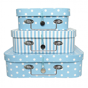 TRIO DE MALETAS MOD 5 COM ALÇA