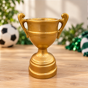 TROFEU DOURADO CERAMICA
