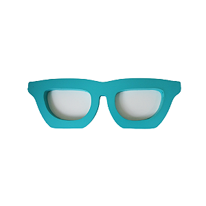 Óculos MDF Grande Tiffany Decorativo Para Festa Temática