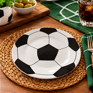 BANDEJA REDONDA SEM PE BOLA DE FUTEBOL