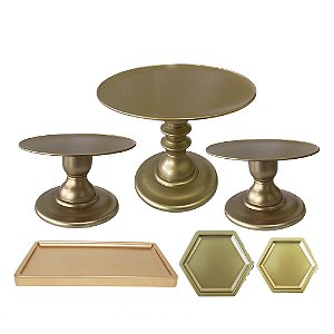 KIT COMEMORE PREMIUM DOURADO