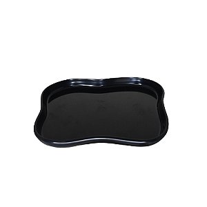 Bandeja Orgânica Só Boleiras 180 Preto Decorativa Para Festa