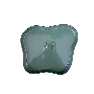 Bandeja Orgânica Só Boleiras 180 Verde Musgo Decorativa