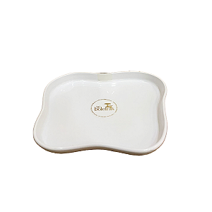 Bandeja Orgânica Só Boleiras 180 Branco Decorativa Festa