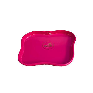 Bandeja Orgânica Só Boleiras 180 Pink Decorativa Para Festa