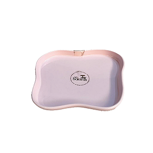 Bandeja Orgânica Só Boleiras 180 Rosa Claro Decorativa Festa