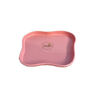 Bandeja Orgânica Só Boleiras 180 Rose Decorativa Para Festa