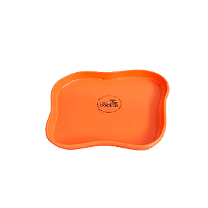 Bandeja Orgânica Só Boleiras 180 Neon Laranja Decorativa