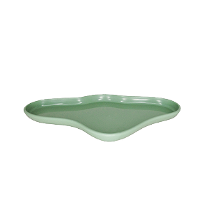 Bandeja Orgânica Verde Menta 250 Decorar Festas Só Boleiras