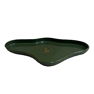 Bandeja Orgânica Verde Musgo 250 Decorar Festas Só Boleiras