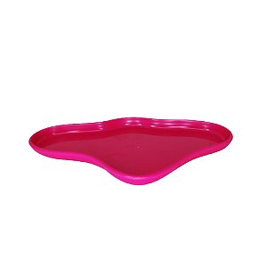 Bandeja Orgânica Pink 250 Decorativa Festas Só Boleiras