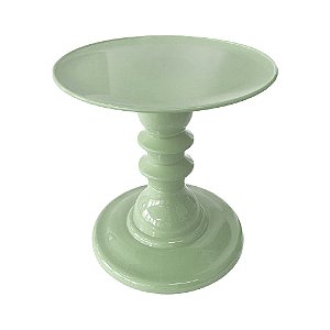 PRATO MOSAICO PE TORNEADO 19,5X22 VERDE CANDY