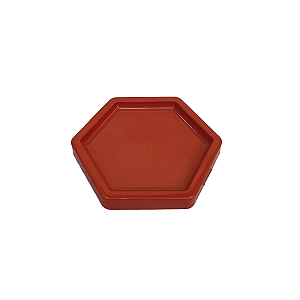 Bandeja Mosaico Sextavada Pequena Telha Nova Decorativa