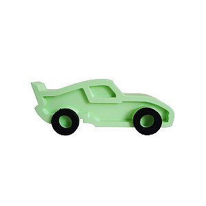 MINI CARRINHO DE CORRIDA MDF VERDE CANDY