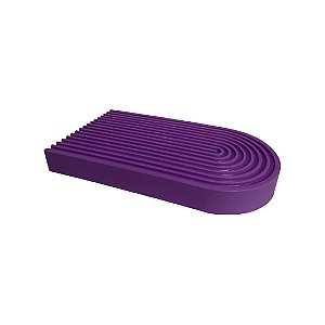 Bandeja Arco Decorativa Para Festas Só Boleiras 22x12 Roxo