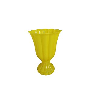 VASO DE PLASTICO SLIM AMARELO