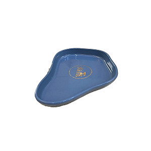 Bandeja Orgânica Só Boleiras 130 Azul Gris Decorativa Festa
