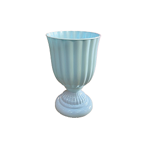 Vaso Plástico Dubai Pequeno Azul Candy Decorativo Festas