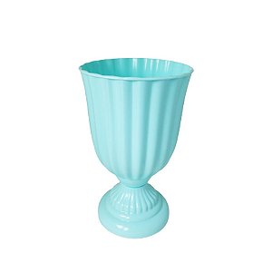 Vaso Plástico Dubai Pequeno Verde Candy Decorativo Flores