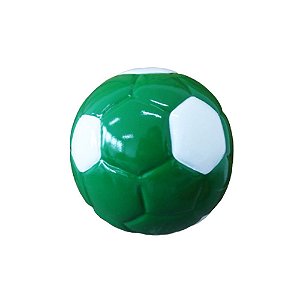 BOLA DE FUTEBOL CERAMICA VERDE E BRANCO