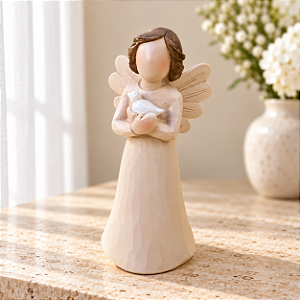 ANJO BEGE POMBINHA