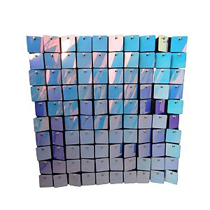 ENFEITE PLASTICO MAGICO SHIMMER 30X30 CADA LILAS