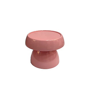 Boleira Cogumelo Pequena Prato Doces Só Boleiras Rose