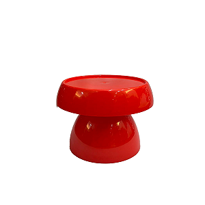 Boleira Cogumelo Pequena Prato Doces Só Boleiras Vermelho