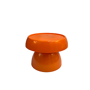 Boleira Cogumelo Pequena Prato Doces Só Boleiras Laranja
