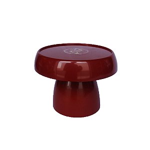 Boleira Cogumelo Média Prato Doces Só Boleiras Terracota