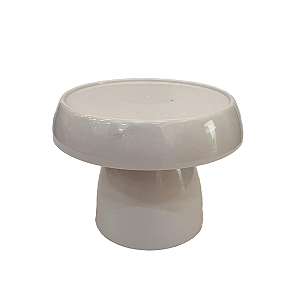 Boleira Cogumelo Média Prato Doces Só Boleiras Off White