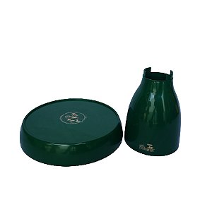 Boleira Cogumelo Média Prato Doces Só Boleiras Verde Folha
