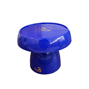 Boleira Cogumelo Média Prato Doces Só Boleiras Azul Bic