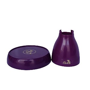 Boleira Cogumelo Média Prato Doces Só Boleiras Roxo