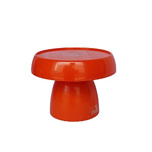 Boleira Cogumelo Média Prato Doces Só Boleiras Laranja