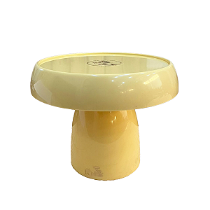 Boleira Cogumelo Grande P Bolo Só Boleiras Amarelo Butter