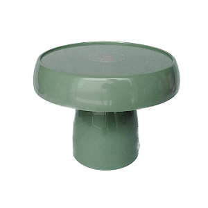 Boleira Cogumelo Grande Prato Doces Só Boleiras Verde Menta