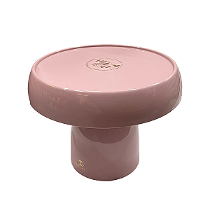 Boleira Cogumelo Grande Prato Doces Só Boleiras Lilás Chic