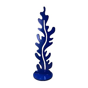 Alga Mdf Modelo 2 Grande Azul Marinho Decorativo Festa Mar